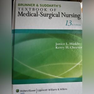 Med surg nursing school textbook